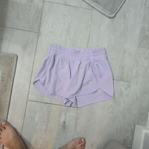 Lululemon Athletica Lavender Shorts